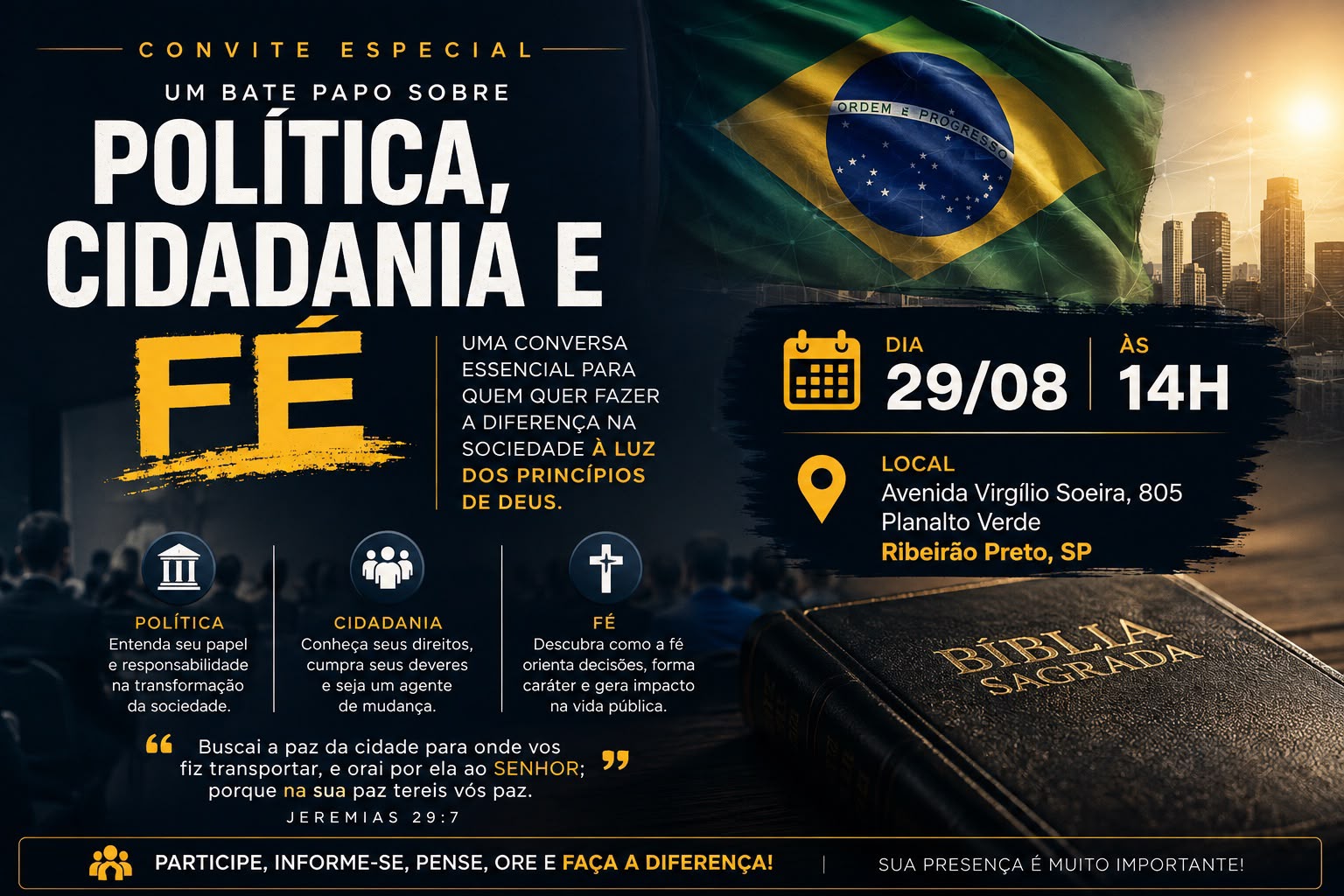 Política, Cidadania e Fé